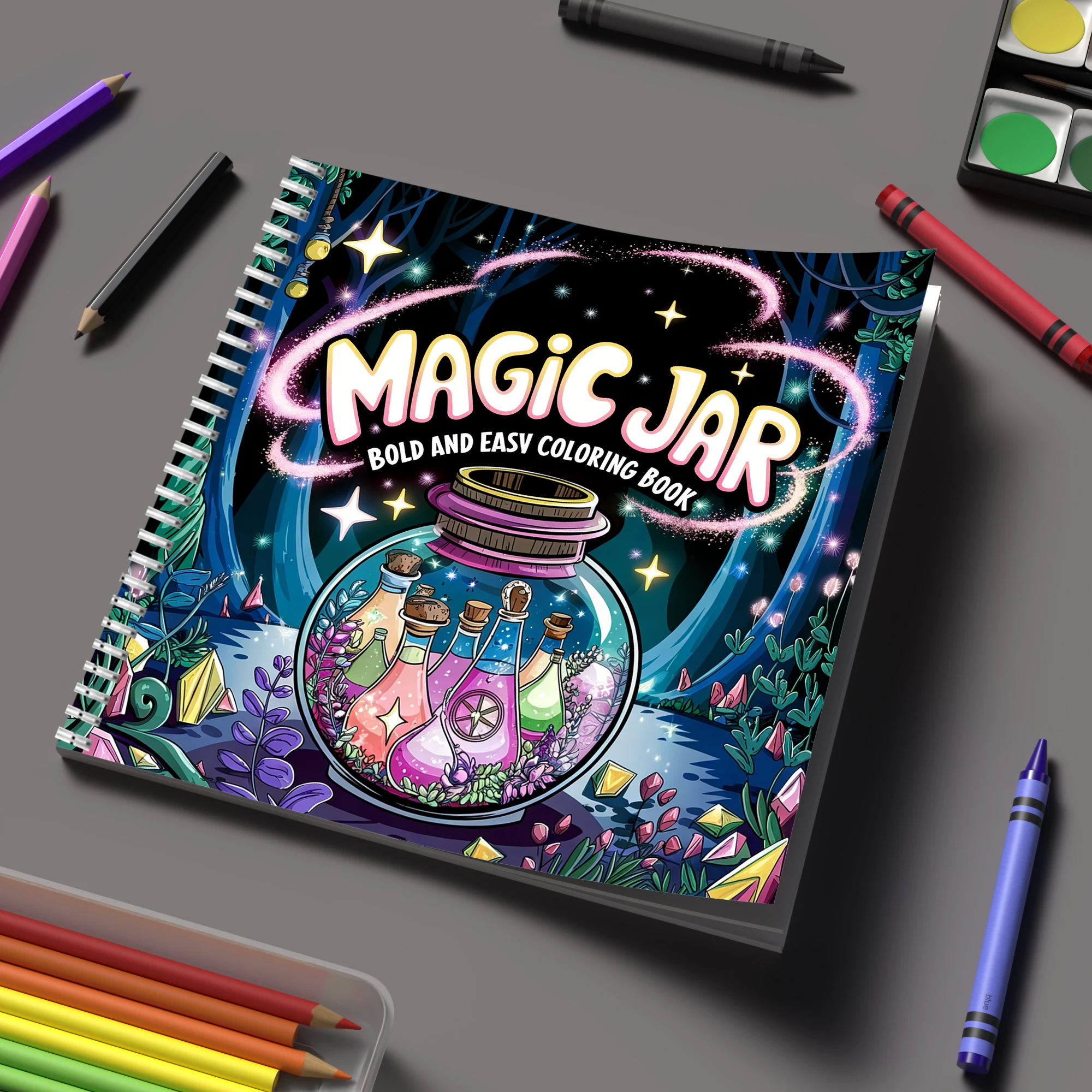 Coloring Book Magic Jar for Ad - School Supplies review and price