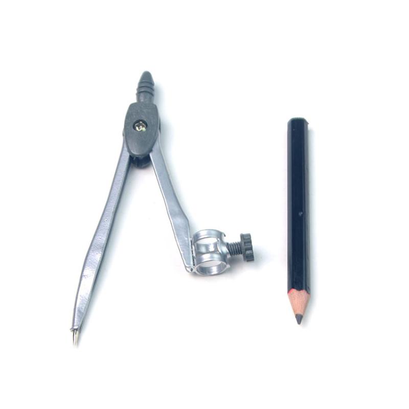 Metal Locking Compass Set Port - Math Geometry Set With Compass review and price
